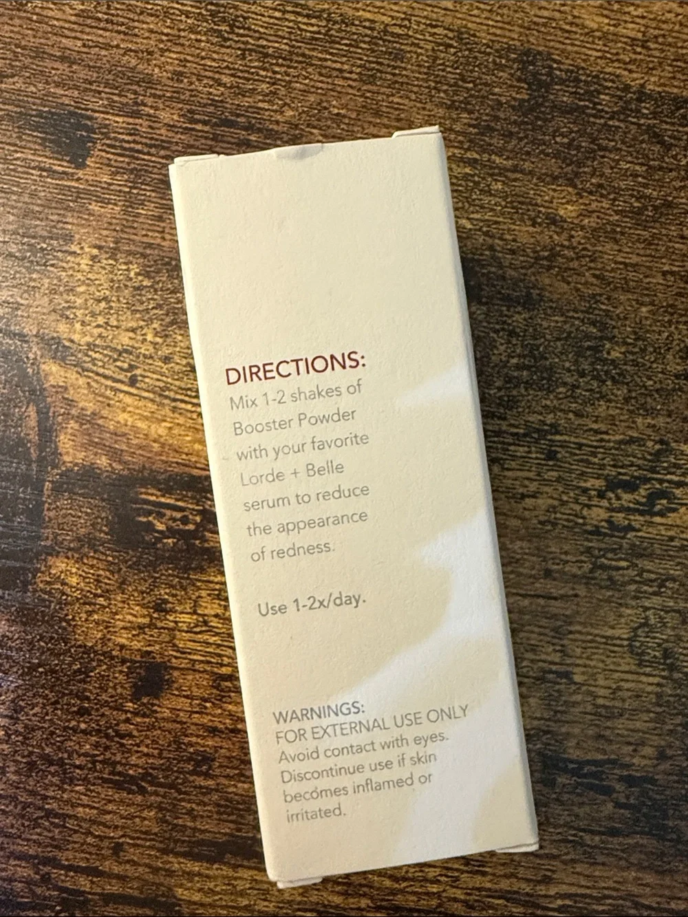 Lorde+Belle Redness Relief Booster - powder